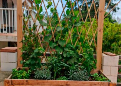 Jardinière brise-vue Rivesaltes