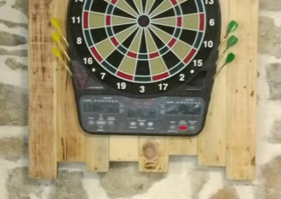 Support pour cible fléchettes